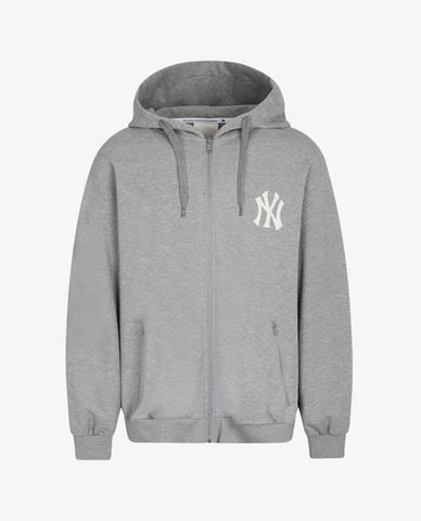  MLB - Áo hoodie phối zip có mũ New York Yankees Change Up Training 