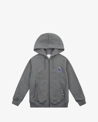  MLB - Áo hoodie tay dài phối zip Basic 