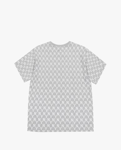  MLB - Áo thun cổ tròn ngắn tay Monogram Overfit 