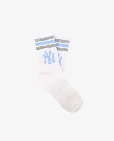  MLB - Vớ cổ cao thời trang Striped Big Logo 