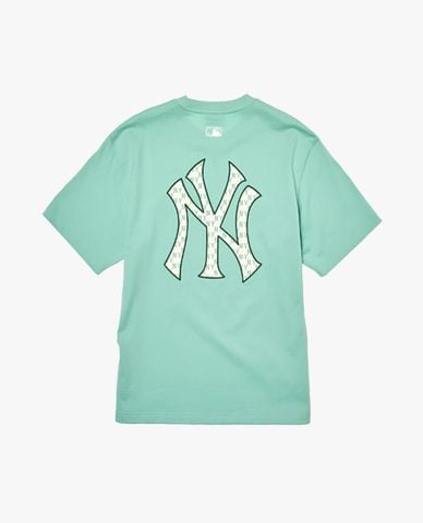  MLB - Áo thun unisex cổ tròn tay ngắn Monogram Big Lux 