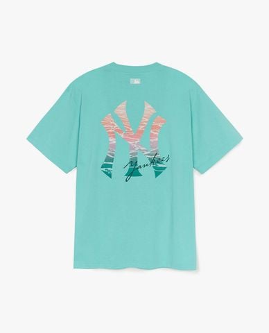  MLB - Áo thun unisex tay ngắn Summer Colorful Big Color 