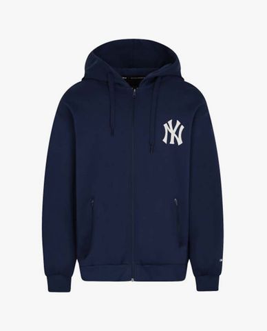  MLB - Áo hoodie phối zip có mũ New York Yankees Change Up Training 