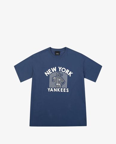  MLB - Áo thun cổ tròn ngắn tay Popcorn Big Boy 