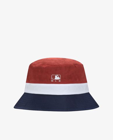  MLB - Nón bucket thời trang Retro Color Block 