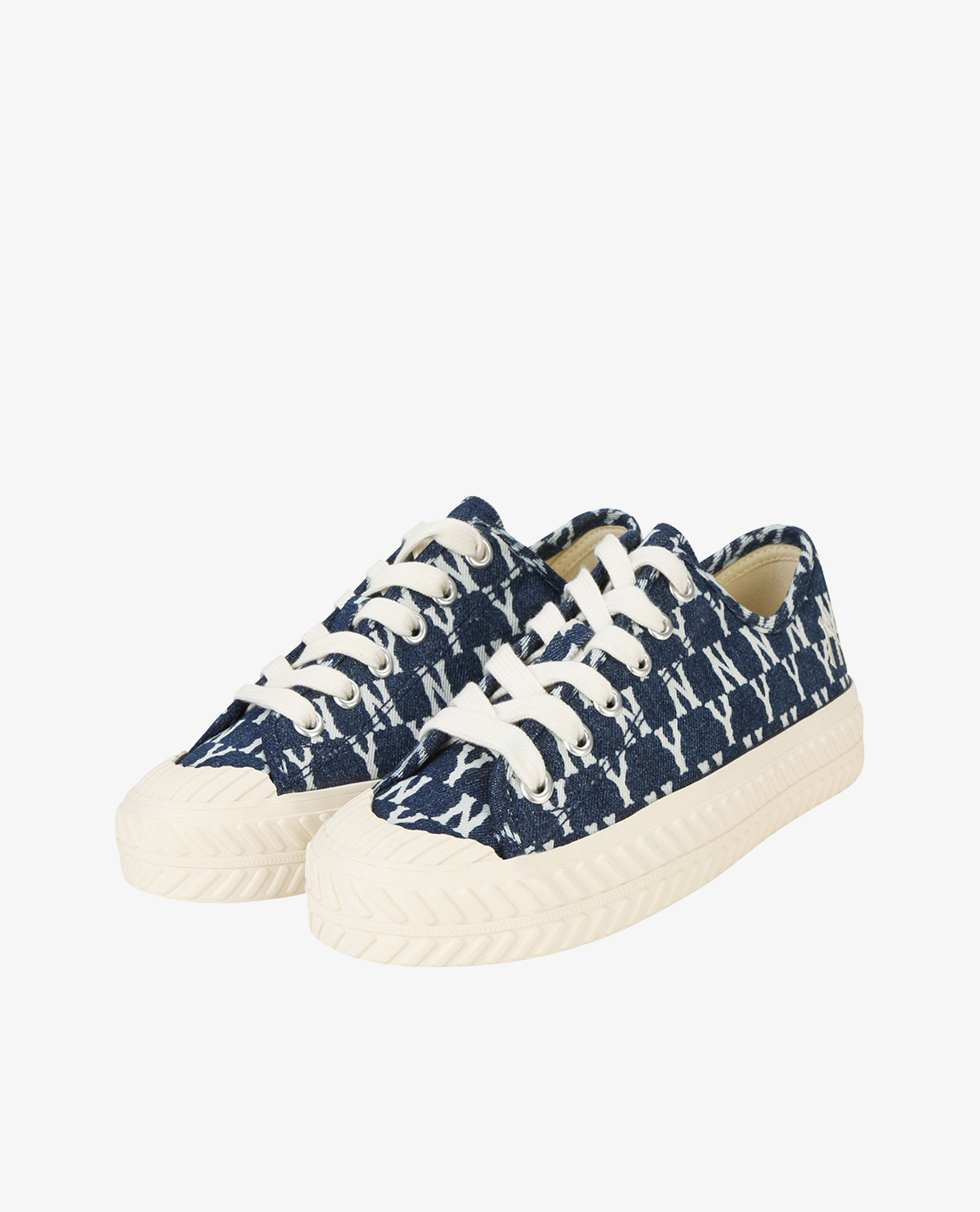 MLB - Giày sneaker cổ thấp Playball Mono Denim www.MaisonOnline.vn ...