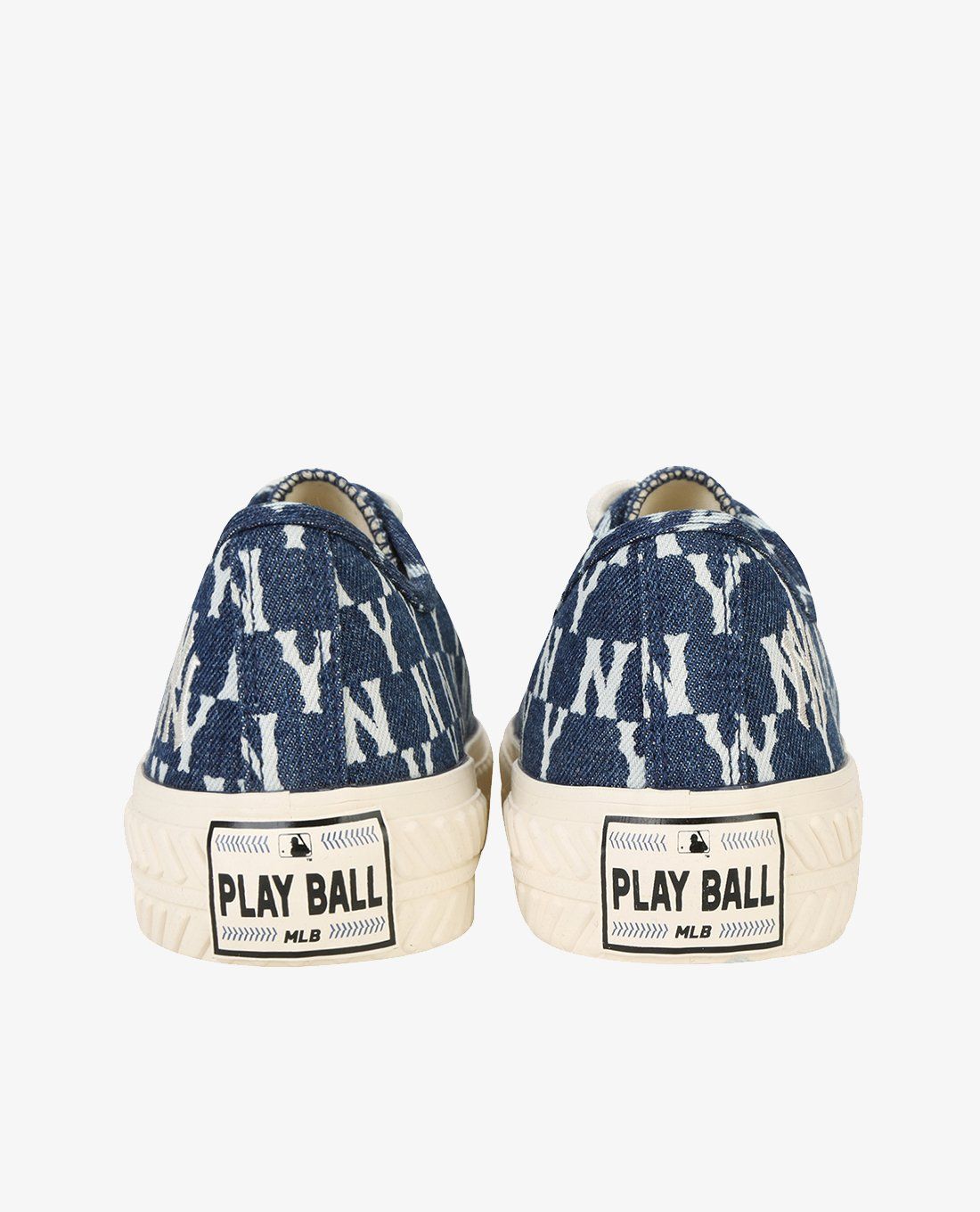 MLB - Giày sneaker cổ thấp Playball Mono Denim www.MaisonOnline.vn ...