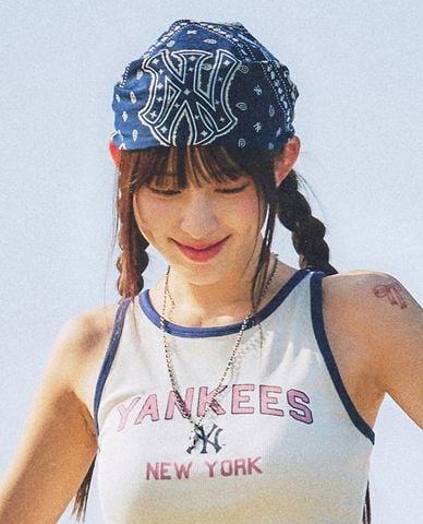  MLB - Khăn choàng unisex phom vuông Paisley Bandana 