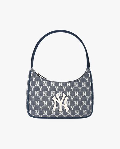  MLB - Túi đeo vai chữ nhật Jacquard Monogram 