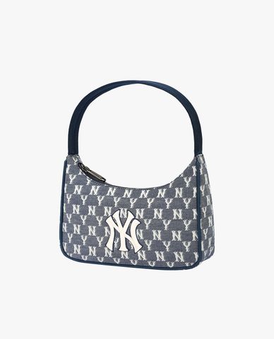  MLB - Túi đeo vai chữ nhật Jacquard Monogram 
