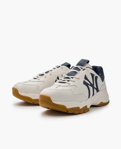  MLB - Giày sneakers unisex cổ thấp Bigball Chunky Denim Window 