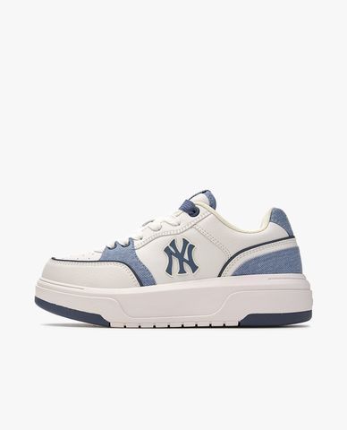  MLB - Giày sneakers unisex cổ thấp Chunky Liner Denim Pocket 