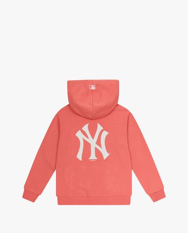  MLB - Áo hoodie tay dài phối mũ thời trang Big Logo 