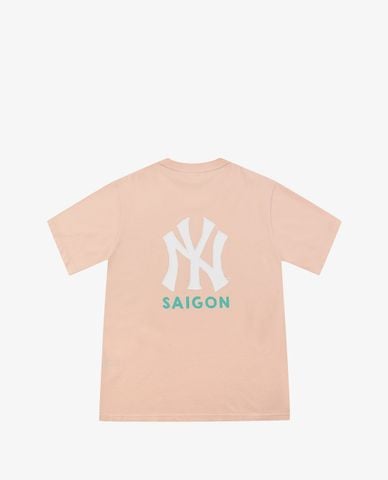  MLB - Áo thun cổ tròn tay ngắn SAIGON New York Yankees 