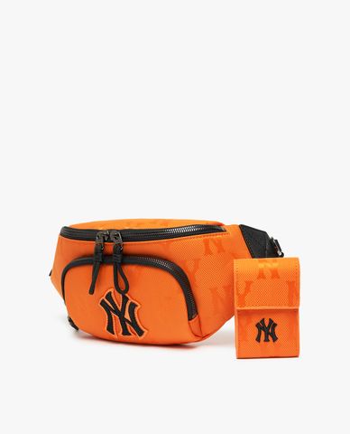  MLB - Túi đeo chéo cá tính Monogram Nylon 