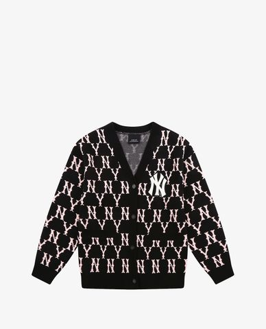  MLB - Áo khoác cardigan tay dài Monogram 