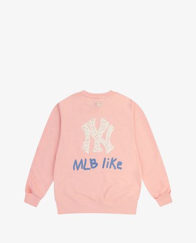  MLB - Áo sweatshirt tay dài cổ tròn New York Yankees Unisex MLBLIKE 