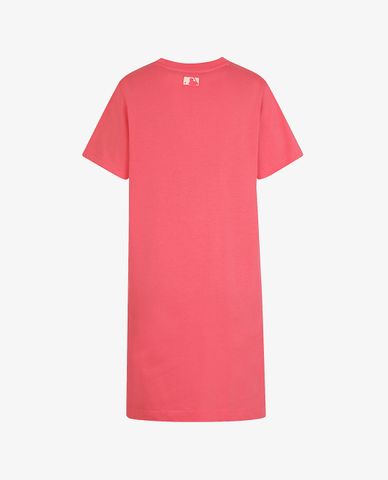  MLB - Đầm mini phom suông tay ngắn One Point Basic 