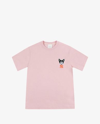  MLB - Áo thun cổ tròn ngắn tay Bark Time 