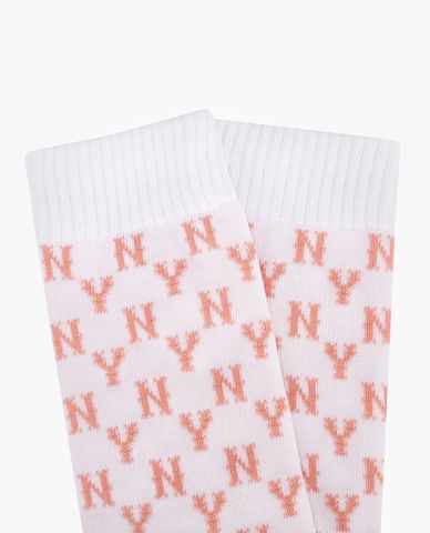  MLB - Vớ cổ cao thời trang Monogram 