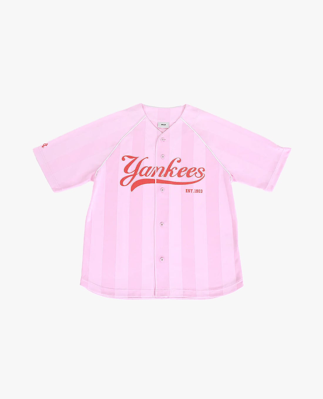MLB - Áo bóng chày unisex tay ngắn Varsity High Gloosy