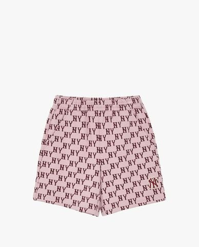  MLB - Quần shorts unisex ống rộng Classic Monogram All Over Jacquard 