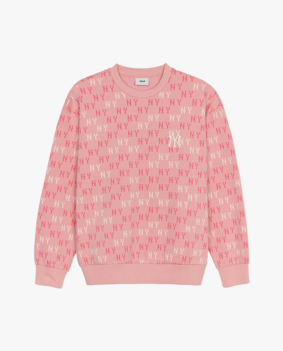 MLB - Áo sweatshirt unisex cổ tròn tay dài Classic Monogram Jaquard