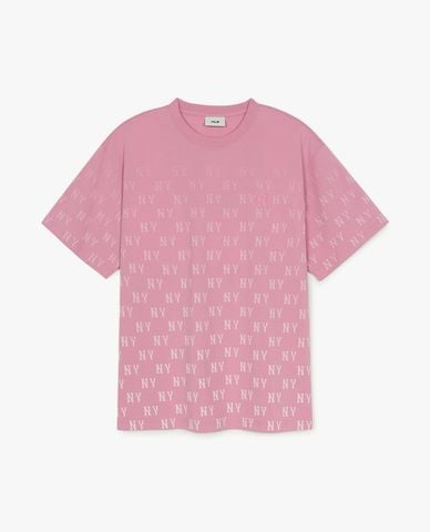  MLB - Áo thun unisex cổ tròn tay ngắn Vintage Monogram 