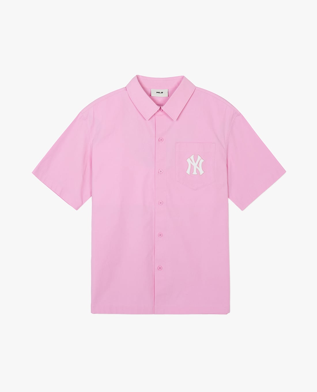 MLB - Áo sơ mi unisex cổ bẻ tay ngắn Varsity New York Yankees