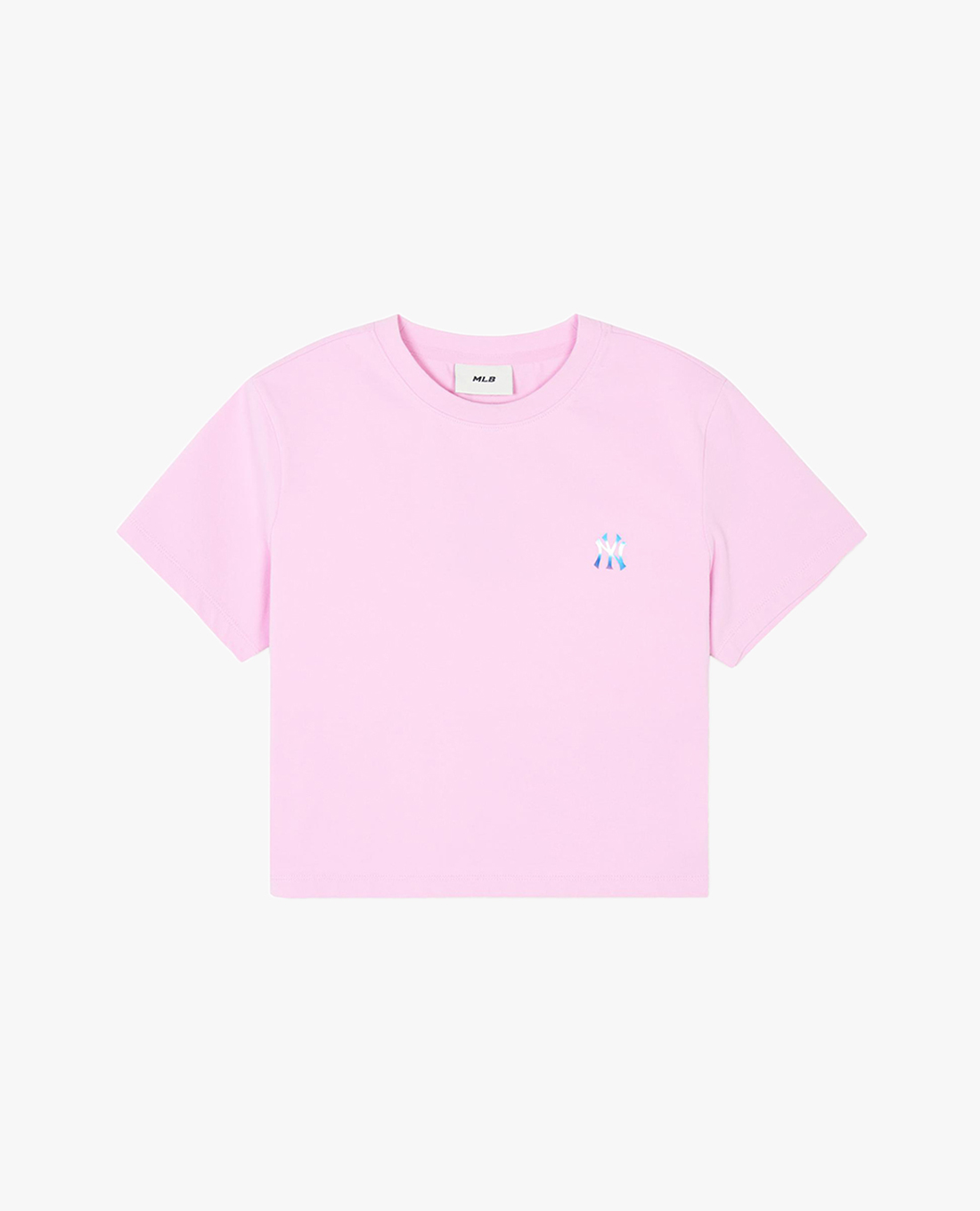 MLB - Áo croptop nữ cổ tròn tay ngắn Basic Athleisure