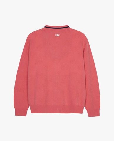  MLB - Áo khoác cardigan unisex cổ V tay dài Classic Monogram 