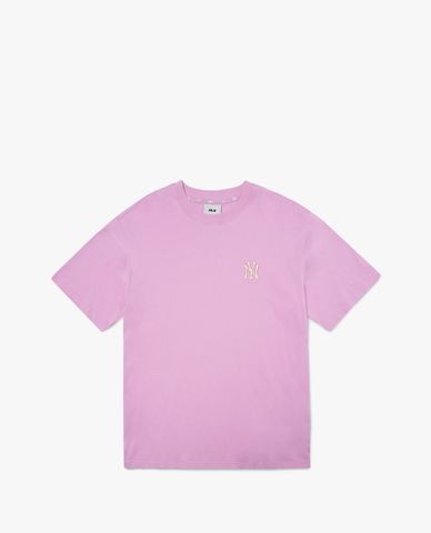  MLB - Áo thun unisex cổ tròn tay ngắn Paisley Back Logo 