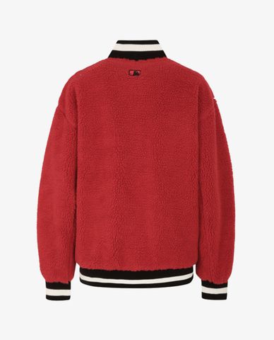  MLB - Áo khoác bóng chày New York Yankees Sheep Boa Solid 