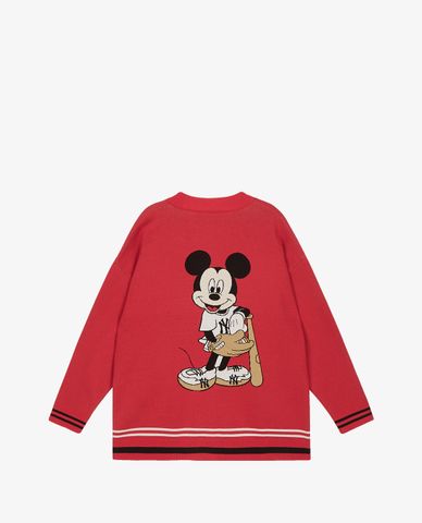  MLB - Áo khoác cardigan chuột mickey MLB x Disney 