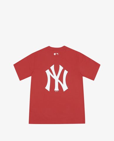  MLB - Áo thun tay ngắn năng động Popcorn Big Logo 