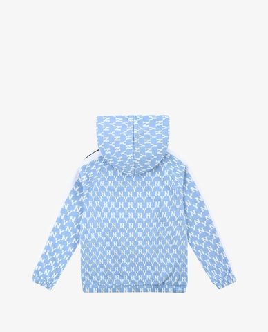  MLB - Áo khoác kiểu phối mũ trùm Monogram Training 