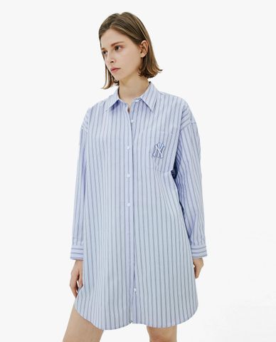  MLB - Áo sơ mi tay dài New York Yankees 