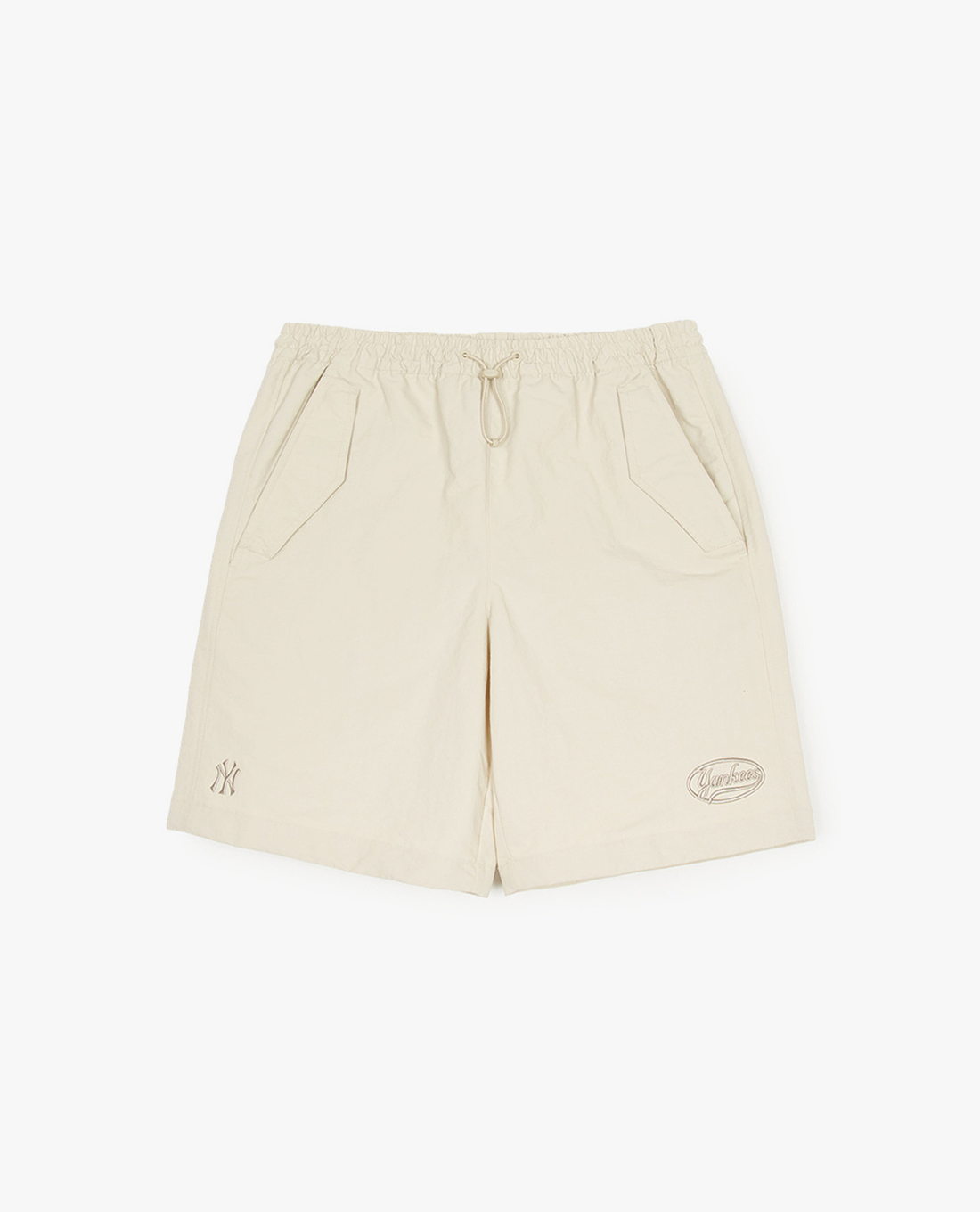 MLB - Quần short unisex ống rộng Vintage Tonetone Cursive
