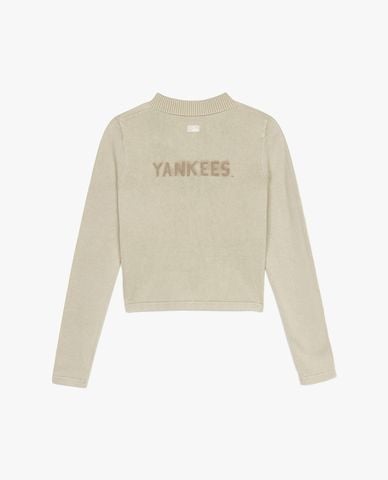  MLB - Áo khoác cardigan nữ Basic Vintage Wash 