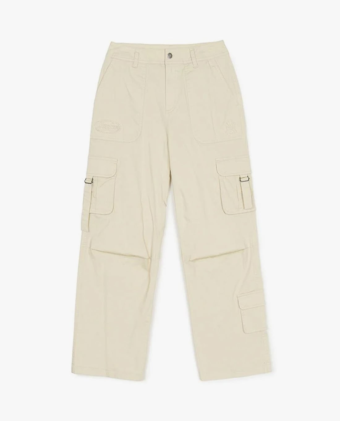 MLB - Quần dài nữ ống rộng phối túi hộp Varsity Vintage