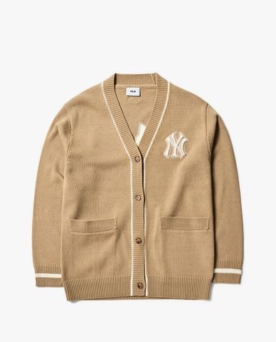  MLB - Áo khoác cardigan phom suông Basic 