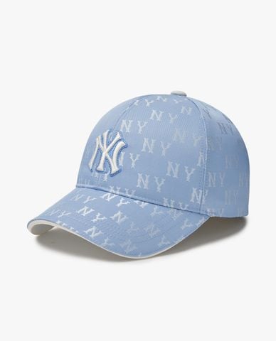  MLB - Nón bóng chày unisex Classic Jacquard Monogram Structured 