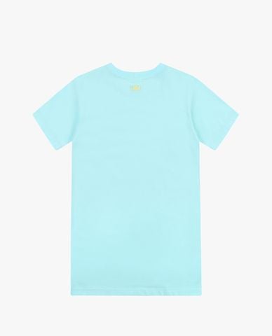  MLB - Đầm mini phom suông tay ngắn Basic 