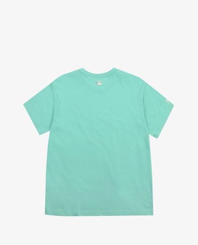  MLB - Áo thun cổ tròn ngắn tay LIKE Solid Color Popcorn 