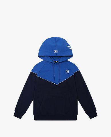  MLB - Áo hoodie tay dài phối mũ trùm Topgol 