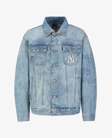  MLB - Áo khoác denim basic LA 
