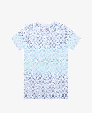  MLB - Đầm mini phom suông tay ngắn Monogram 