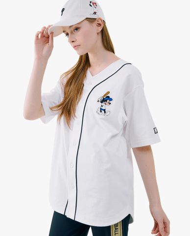  MLB - Áo thun bóng chày MLB x Disney Mickey Mouse 