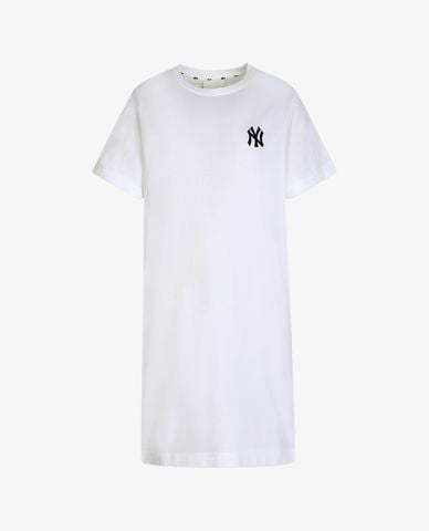  MLB - Đầm mini phom suông tay ngắn One Point Basic 