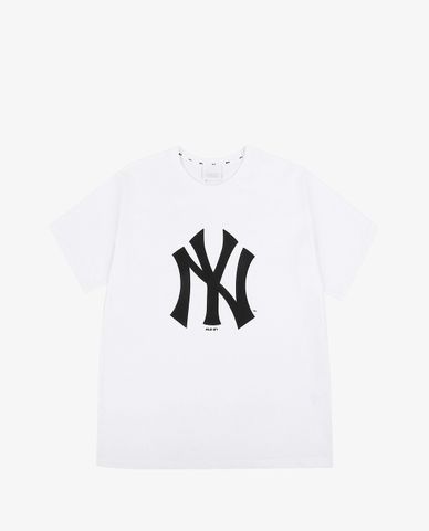  MLB - Áo thun cổ tròn ngắn tay Big Logo Face 